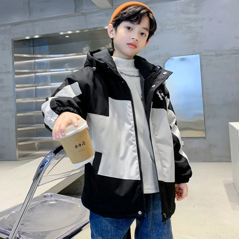 Fashion Kids Windbreaker Jacket Casual Jacket Boys Outdoor Windbreak Sports Coat Spring jacket Children’s Clothing CH164