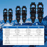 Outdoor Snowboarding Equipment Mountain Climbing Shoes Aluminum Alloy Anti Slip Adjustable Hiking Sneakers Snow Trekking Travel