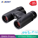 SVBONY Telescope SV202 8x32 ED Binoculars Professional Powerful  Bak4 IPX7 Waterproof Camping Equipment for Birdwatching