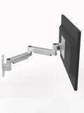 Industrial LCD computer monitor bracket, aluminum alloy folding suspension, rotating wall mounted