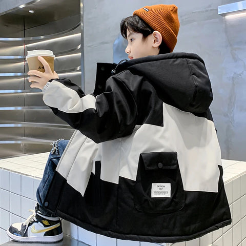Fashion Kids Windbreaker Jacket Casual Jacket Boys Outdoor Windbreak Sports Coat Spring jacket Children’s Clothing CH164