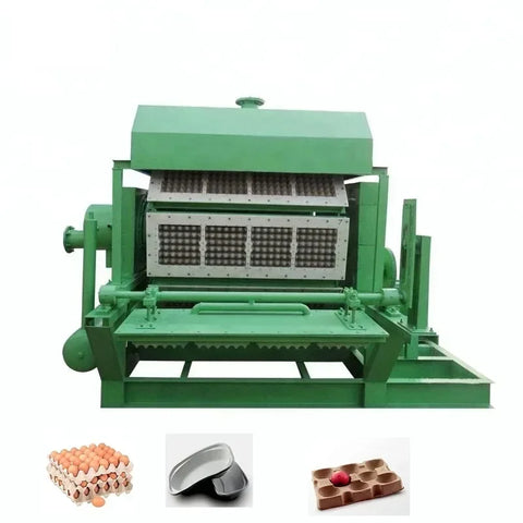 Recycle Waste Paper Egg Tray Making Machine Cardboard Egg Box Carton Machine Price Small Business Pulp Egg Tray Making Machine