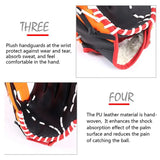Kids Sport Baseball Glove Outdoor Batting Gloves Softball Practice Equipment Baseball Mitten Training Competition Glove Gear