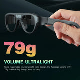 Virtual Reality Smart Glasses Vr Supports Multiple Languages Ar Vr Glasses Multifunctional Instantly Translation Ar Glasses