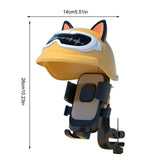 Phone Holder Helmet Umbrella With Sun Shade Creative Mini Parasol Sun Shade Bicycle Umbrella For Riding Outdoor Sunshade